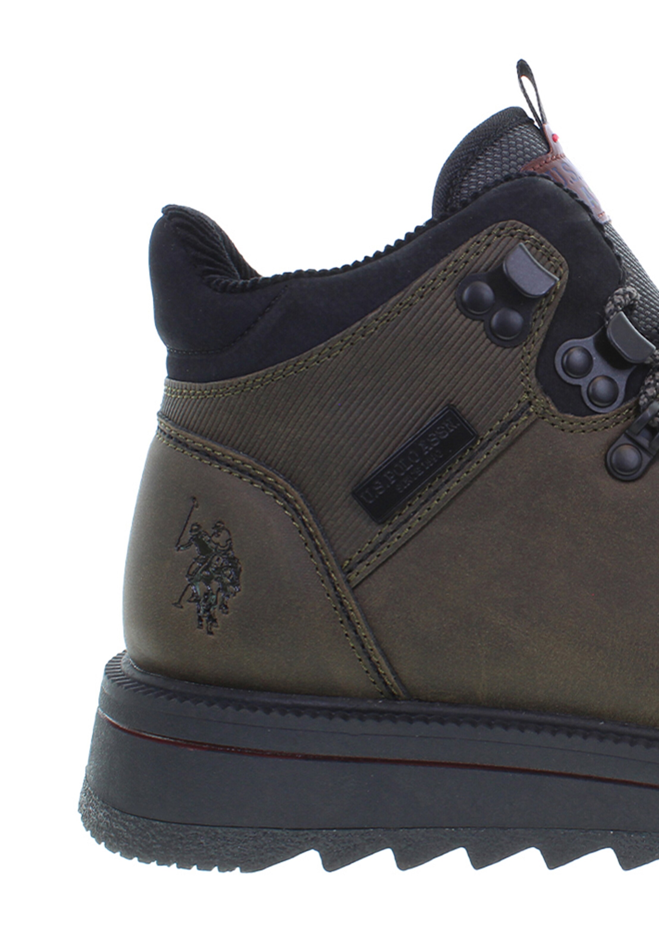 U.S. POLO ASSN. Veterboots 'Viking' in Zwart