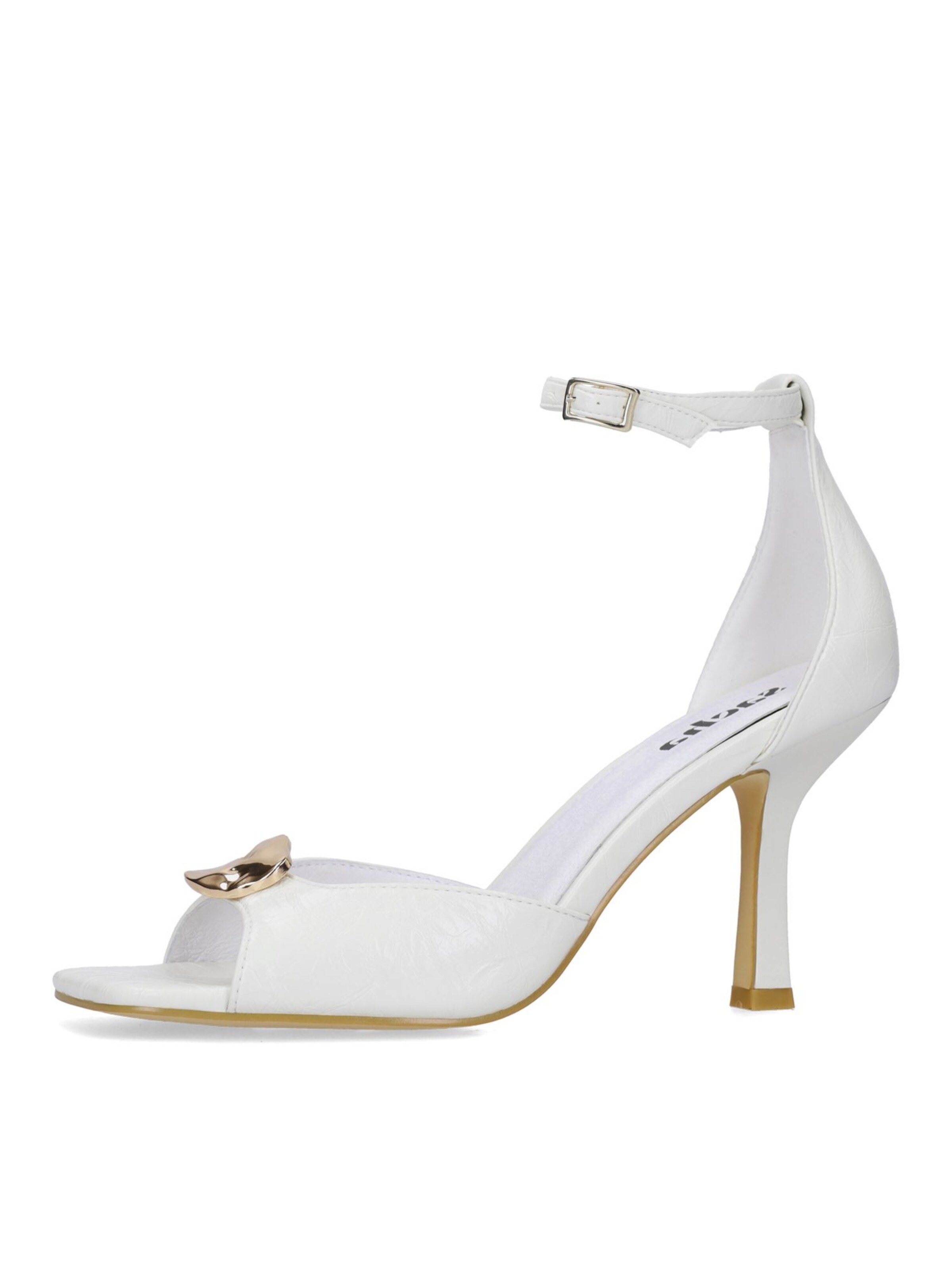 SACHA Sandales en blanc, Vue avec produit