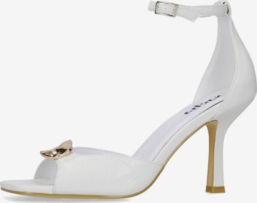 Sandales SACHA en blanc : devant