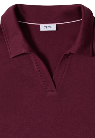 CECIL Poloshirt in Rot