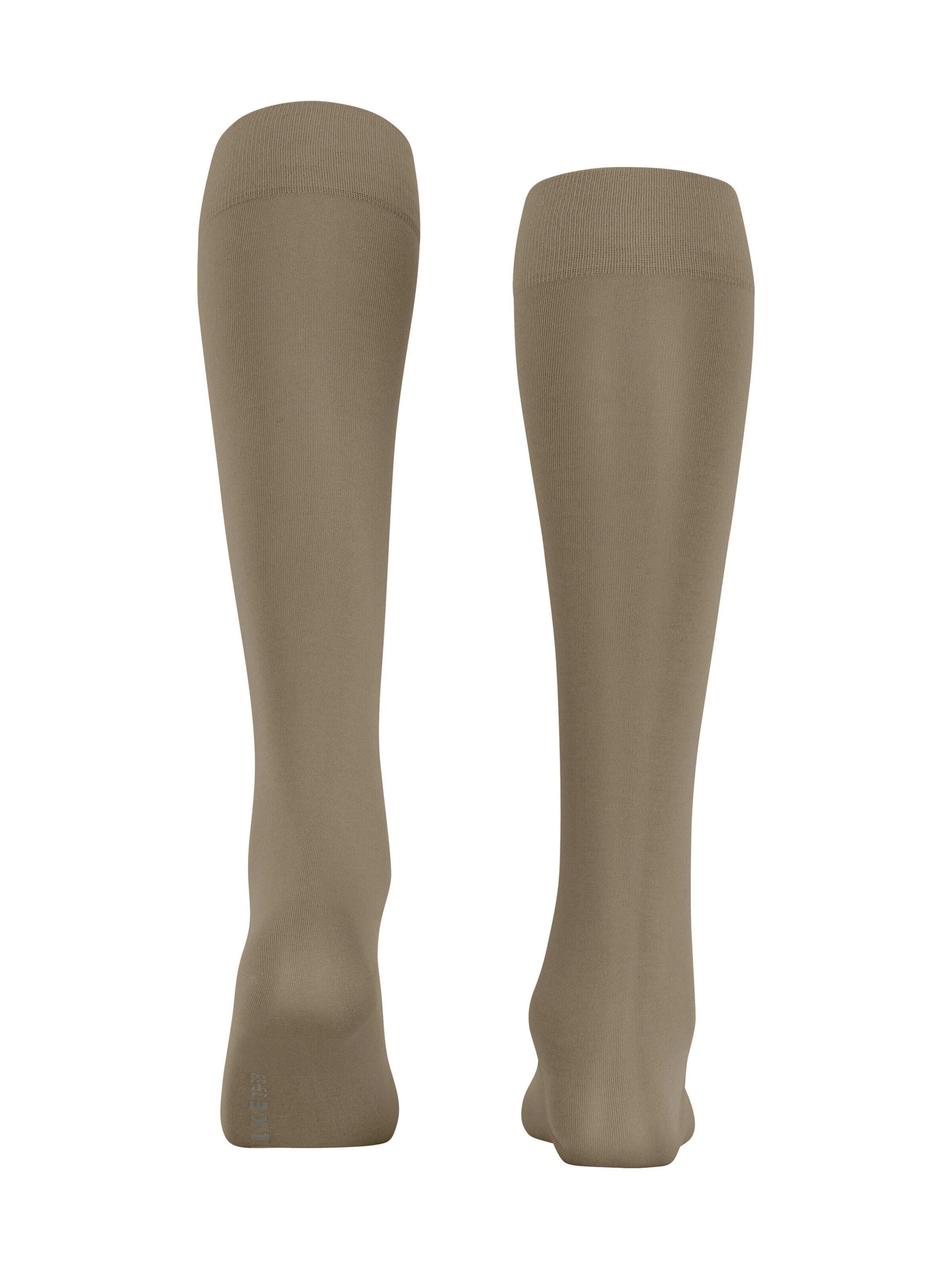 FALKE Kniestrümpfe 'Cotton Touch'‌‌‌‌ in Beige