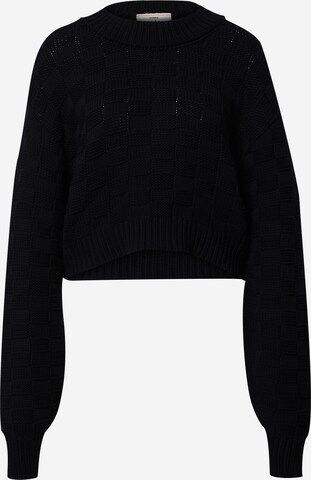 A LOT LESS Sweater 'Doro' in Black: front