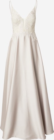 Laona - Vestido de noche en beige: frente