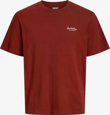 Jack & Jones Junior Shirt 'JJEARCHIVE' in Bruin: voorkant