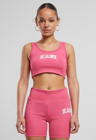 Top di Karl Kani in rosa: frontale