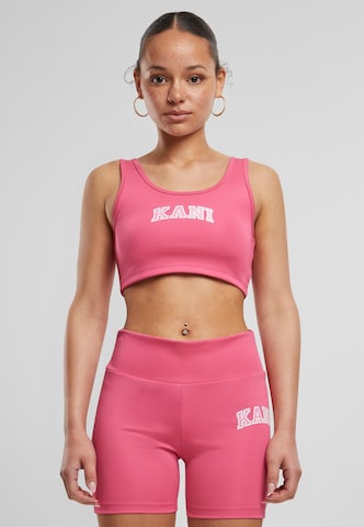 Karl Kani Top in Pink: front