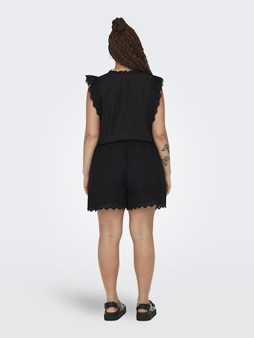 ONLY Carmakoma Regular Trousers in Black