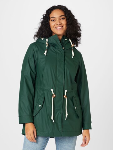Ragwear Plus Winterparka 'MONADIS' in Grün: Vorderseite