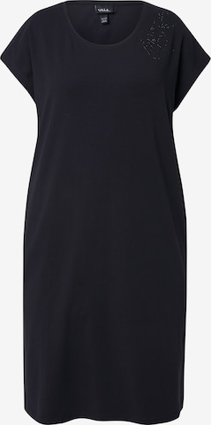 Ulla Popken Dress in Black: front