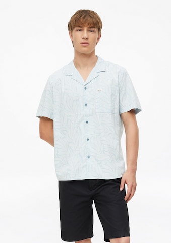 s.Oliver Regular fit Button Up Shirt in Blue: front