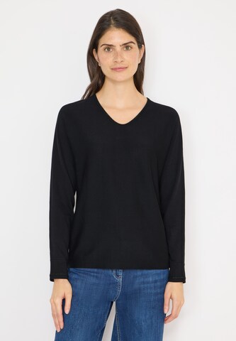 CECIL Sweater in Black: front