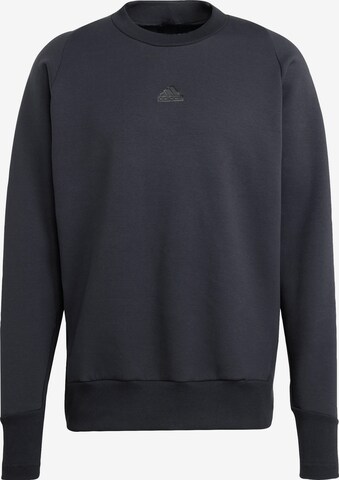 Sweat de sport 'Z.N.E. Premium' ADIDAS SPORTSWEAR en noir : devant