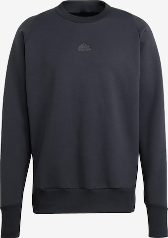 ADIDAS SPORTSWEARSportska sweater majica 'Z.N.E. Premium' - crna boja: prednji dio