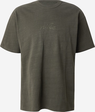 zaļš Nike Sportswear T-Krekls 'ESS': no priekšpuses