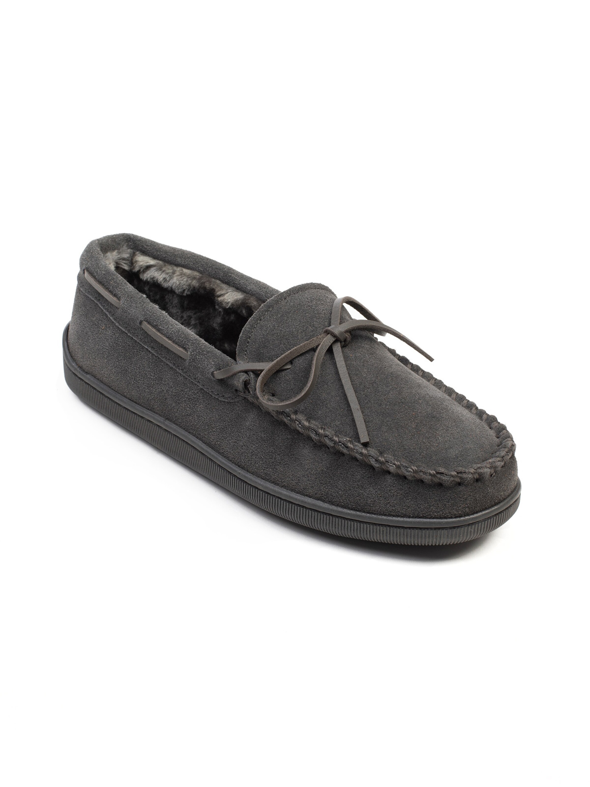 Minnetonka Мокасины 'Pileline' в Серый