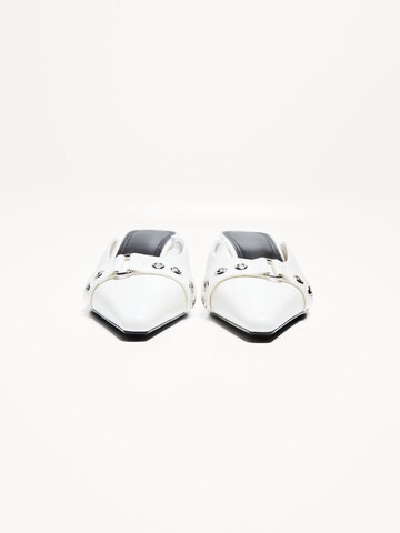 Bershka Mule in White