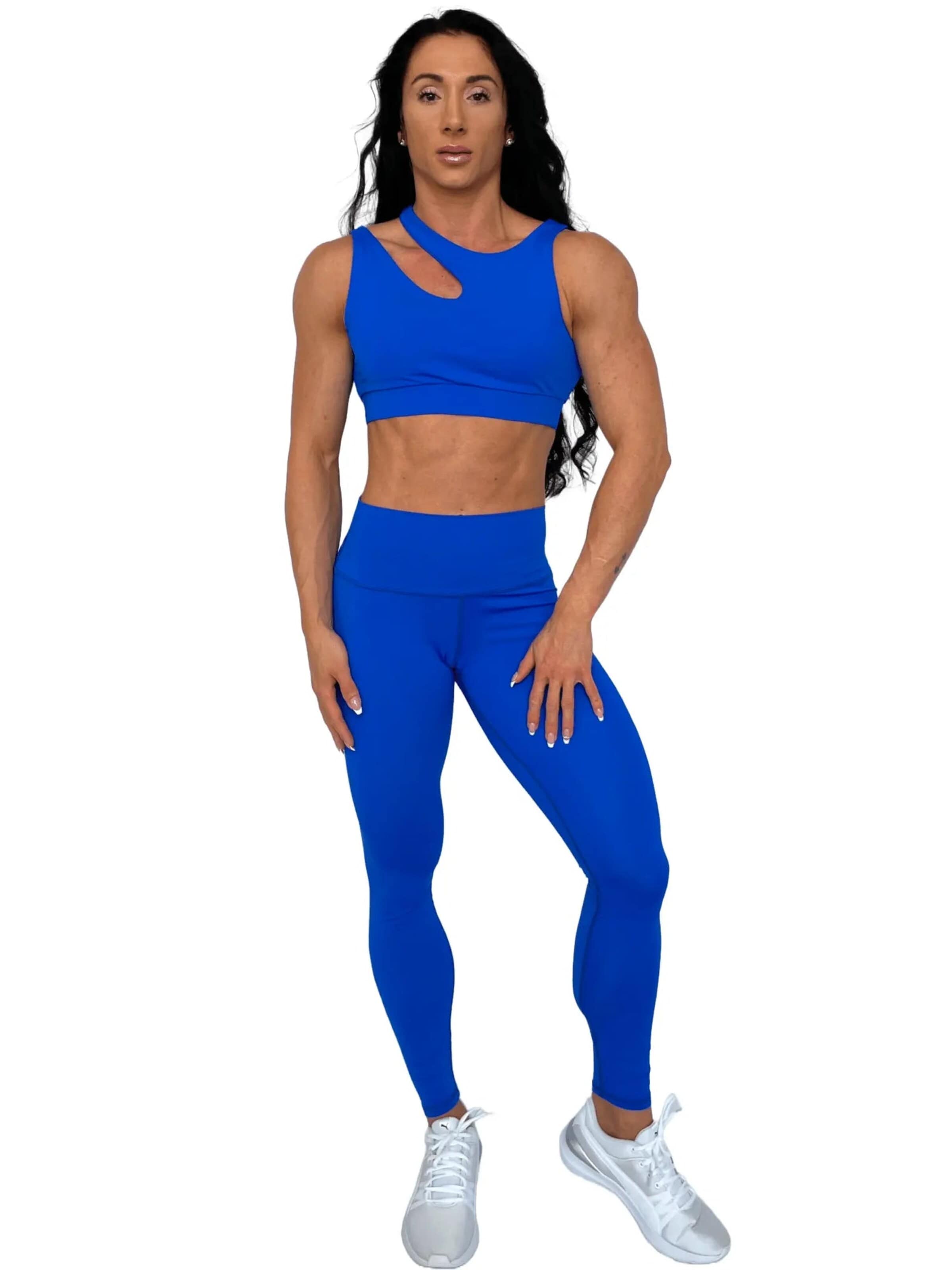Top sportivo di LUXFEEL in blu