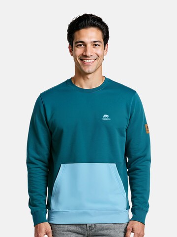 FORSBERG Sweatshirt 'Alvarson Sweatshirt' in Green: front