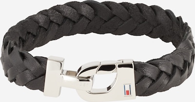 TOMMY HILFIGER Armband in de kleur Zwart / Zilver, Productweergave