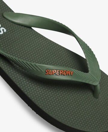 Tongs 'Core Essential' Superdry en vert