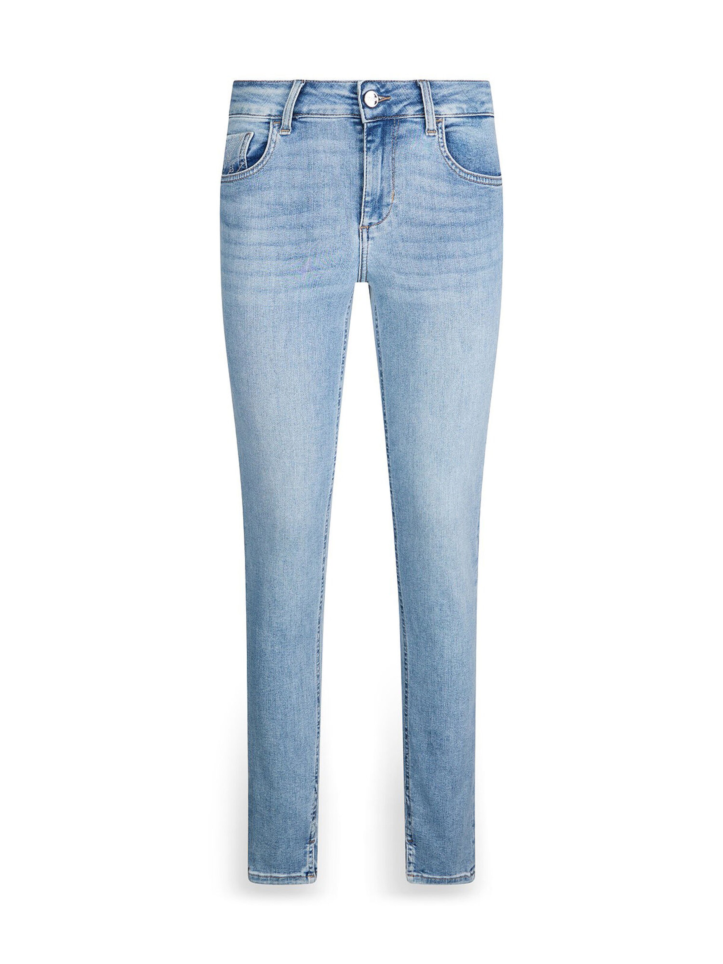 Skinny Jean Liu Jo en bleu : devant