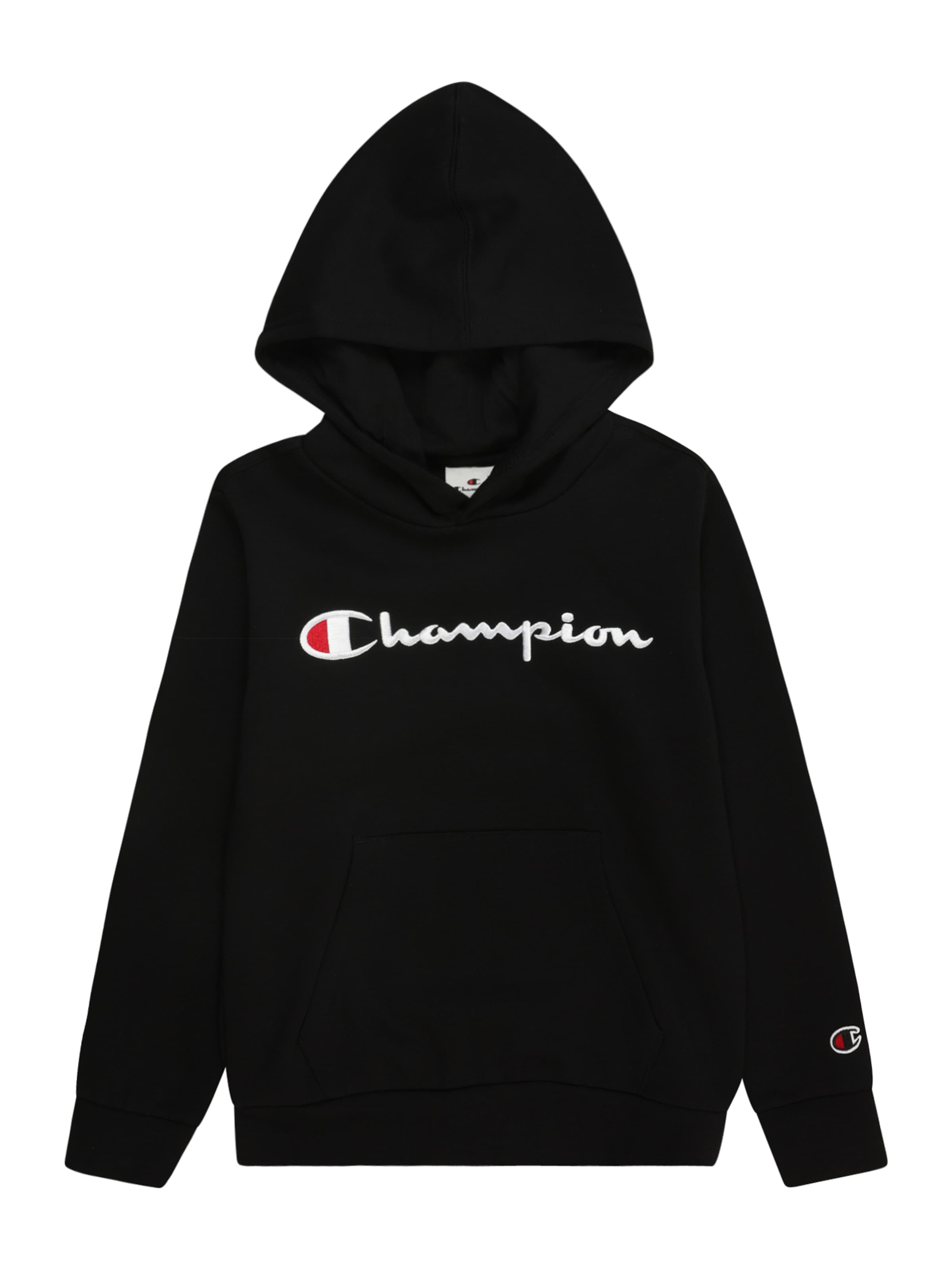 Champion Authentic Athletic Apparel Sweatshirt in Schwarz: Vorderseite
