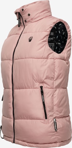 MARIKOO Vest 'Eisflöckchen' in Pink