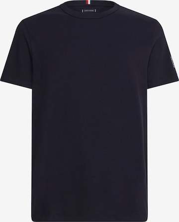 TOMMY HILFIGER T-shirt i blå: framsida