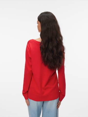 Pulover 'VMSilje' de la VERO MODA pe roșu
