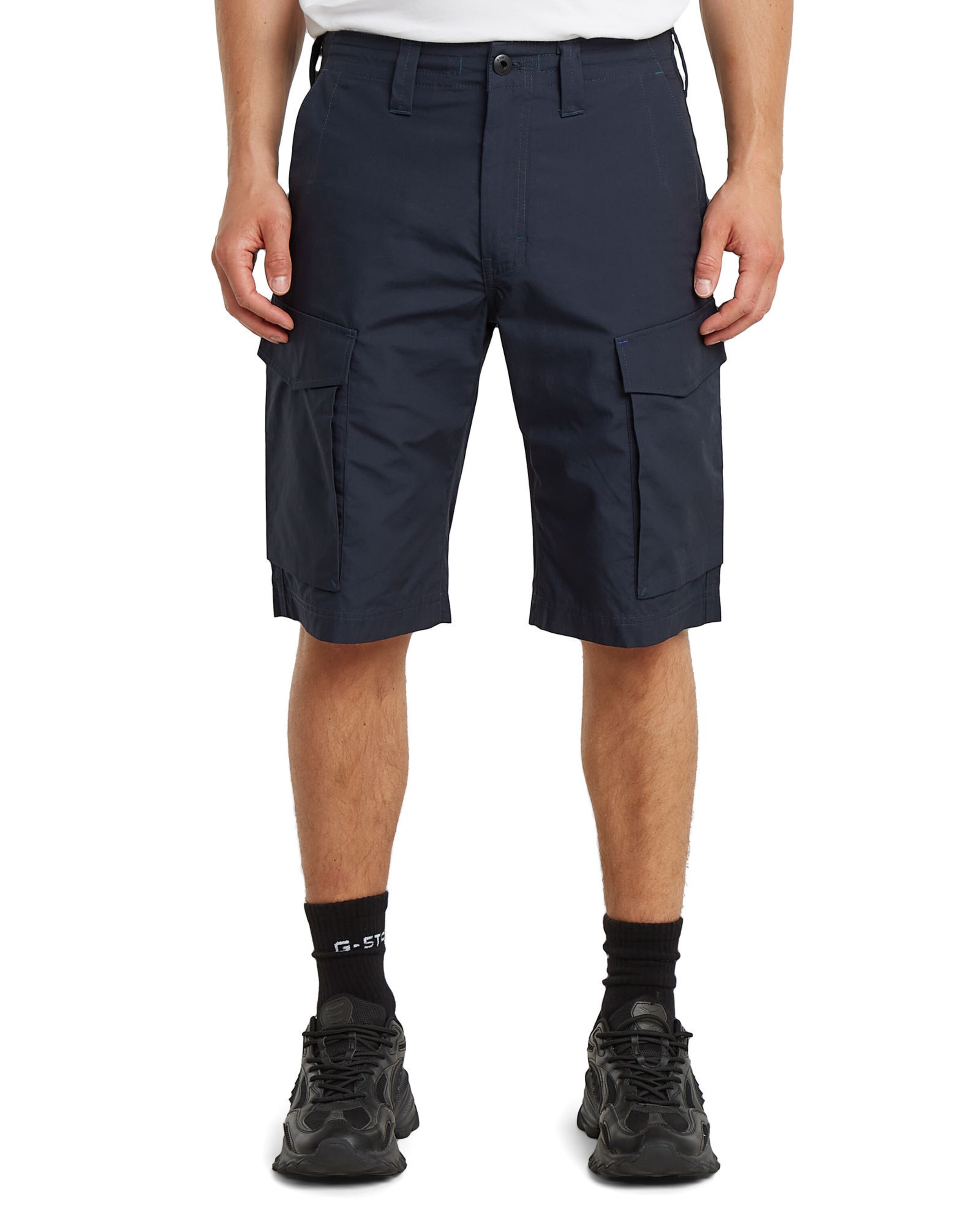 G-STAR Regular Cargobroek in Blauw: voorkant