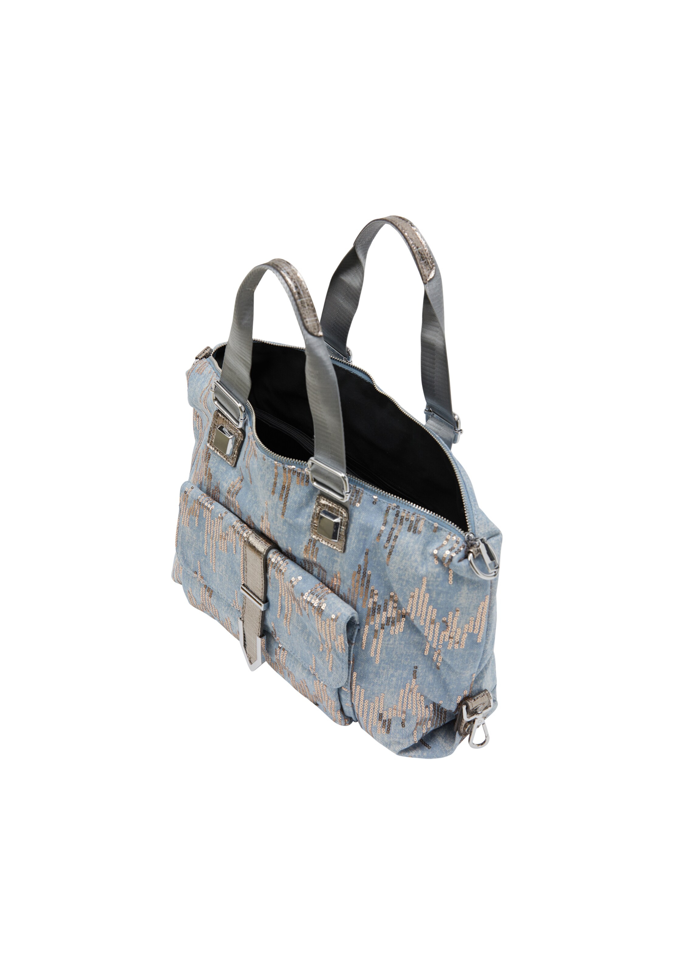 faina Handtas in Blauw