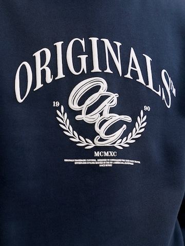 JACK & JONES - Sweatshirt 'JORFREDERIKSBERG' em azul