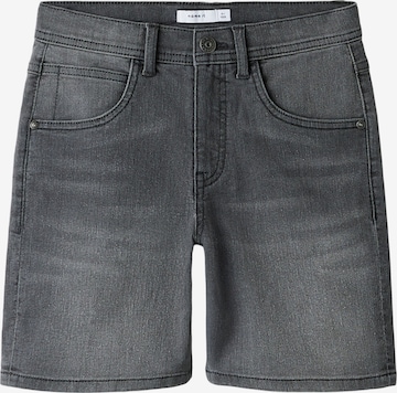 NAME IT Regular Jeans 'NKMRYAN' in Grijs: voorkant
