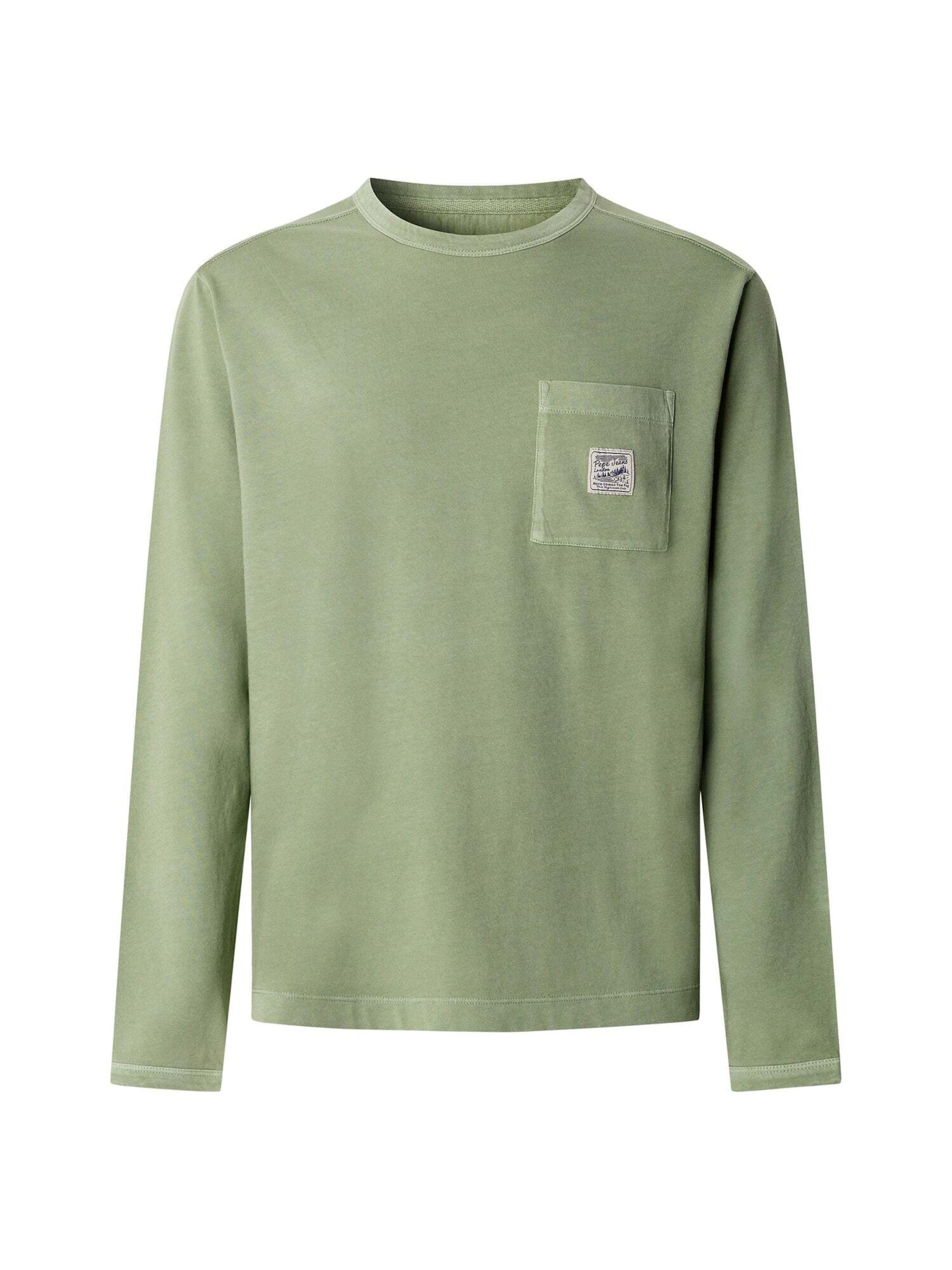 Maglietta 'Jude' di Pepe Jeans in verde: frontale