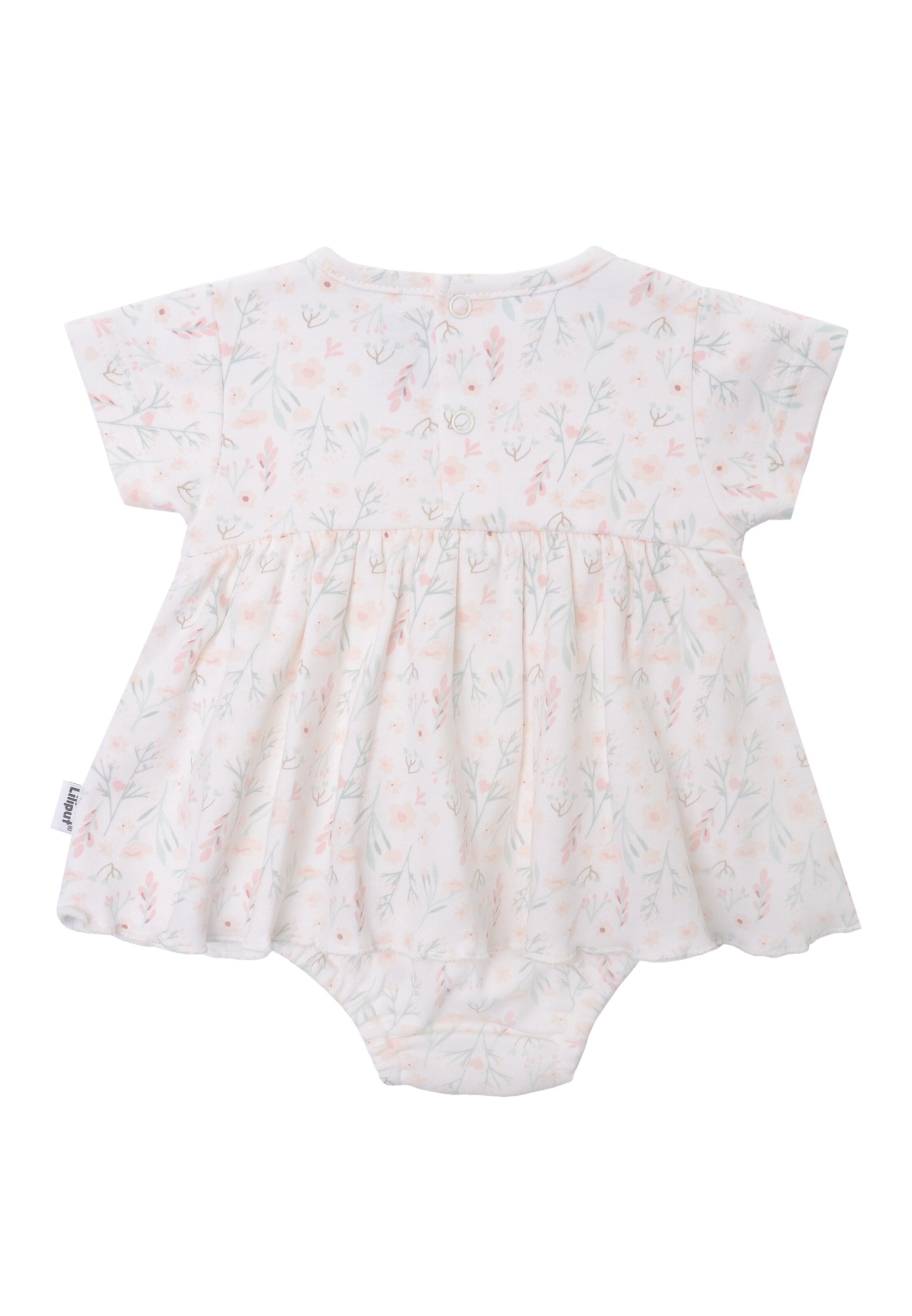 LILIPUT Romper/Bodysuit 'Blumen' in White