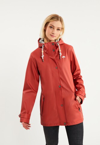 Schmuddelwedda Weatherproof jacket in Red