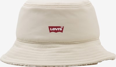 LEVI'S ® Hatt 'Women's Lined' i beige / röd / vit, Produktvy