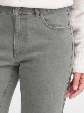 Oxmo Regular Straight-Jeans ' OXHELLE STRAIGHT JEANS ' in Grau