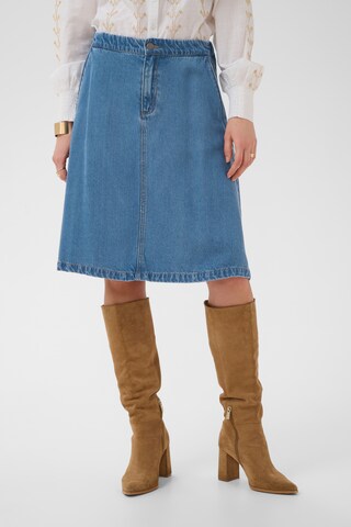 Cream - Falda 'CRMarelli' en azul: frente