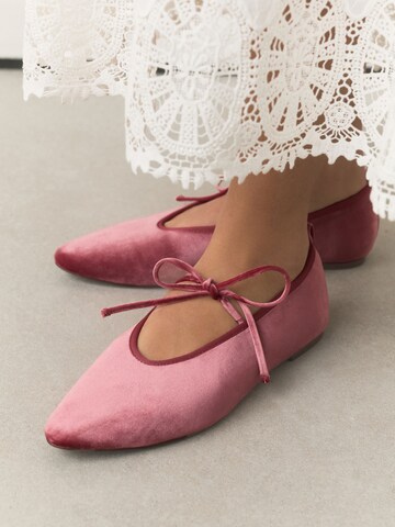 Ballerina con cinturino 'Forever Comfort' di Next in rosa