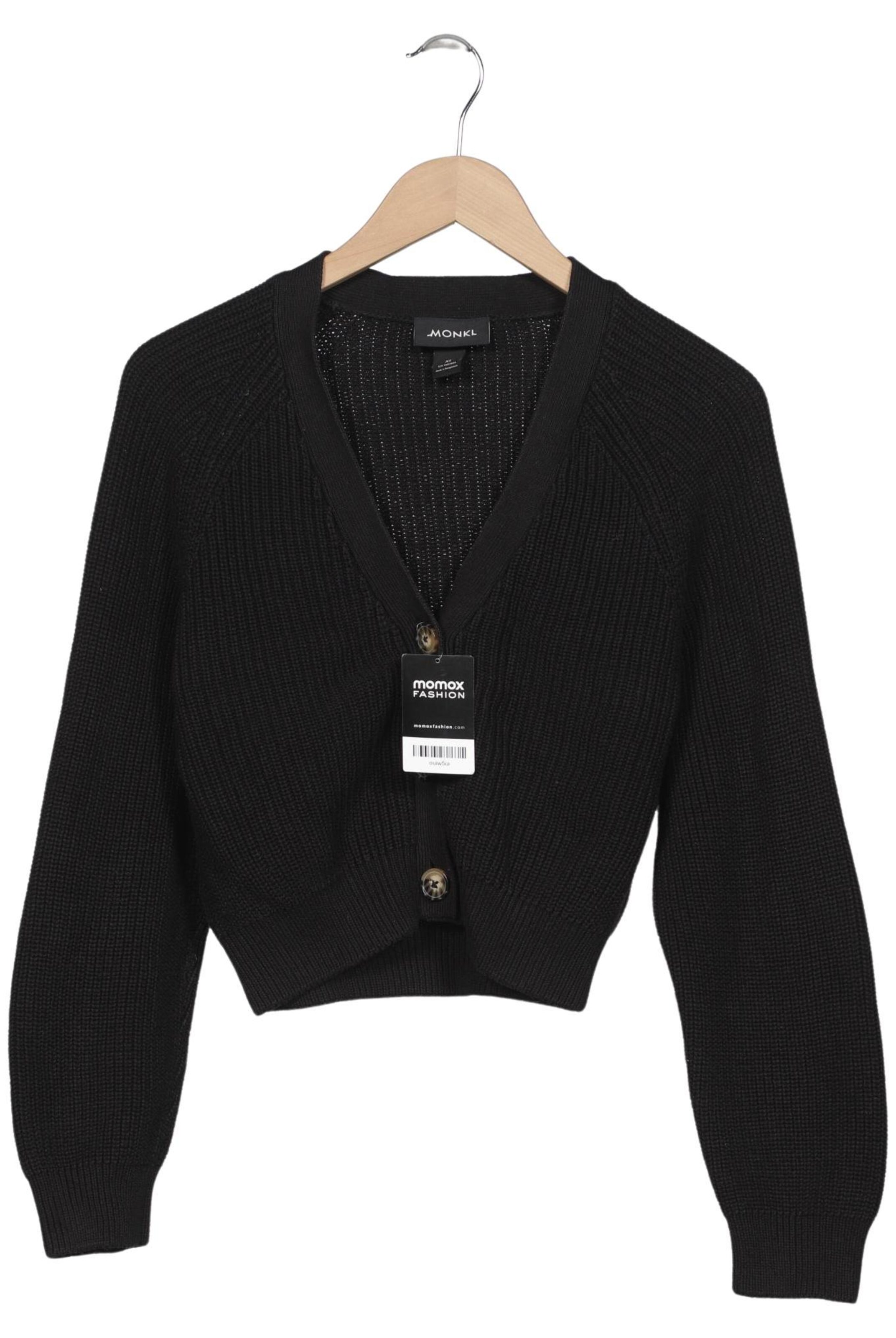 Monki Sweater & Cardigan in XS in Black: front