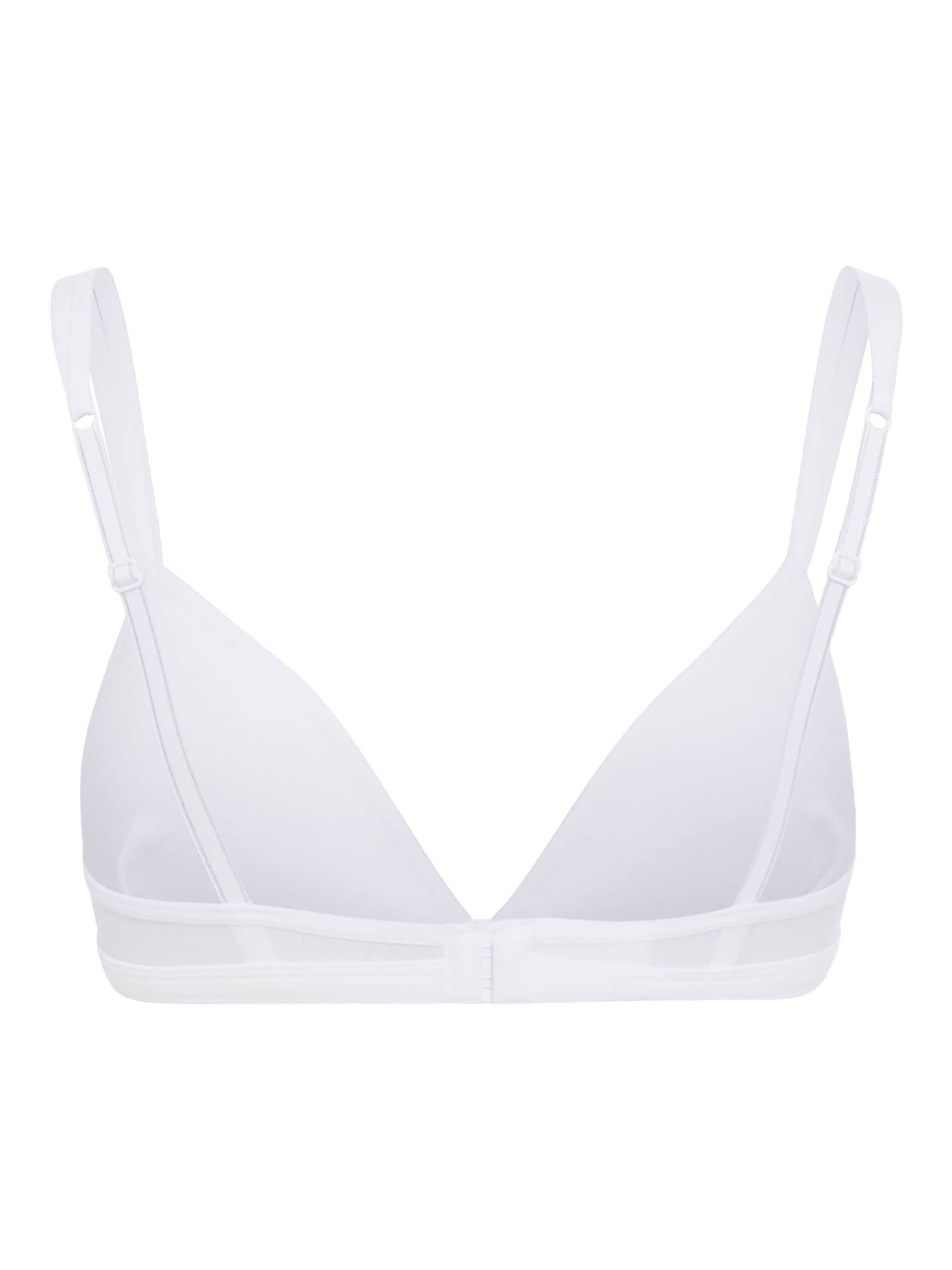 Triangle Soutien-gorge ' Cotton Essentials ' Skiny en blanc