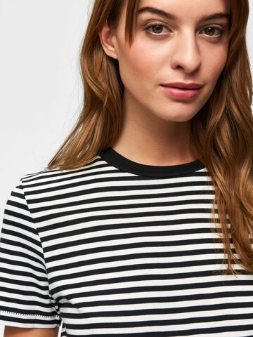 SELECTED FEMME T-Shirt in Schwarz