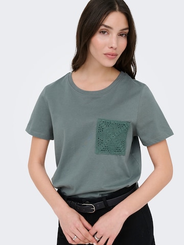 JDY Μπλουζάκι 'JDYSELMA' σε πράσινο