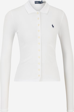 Giacchetta di Polo Ralph Lauren in bianco: frontale