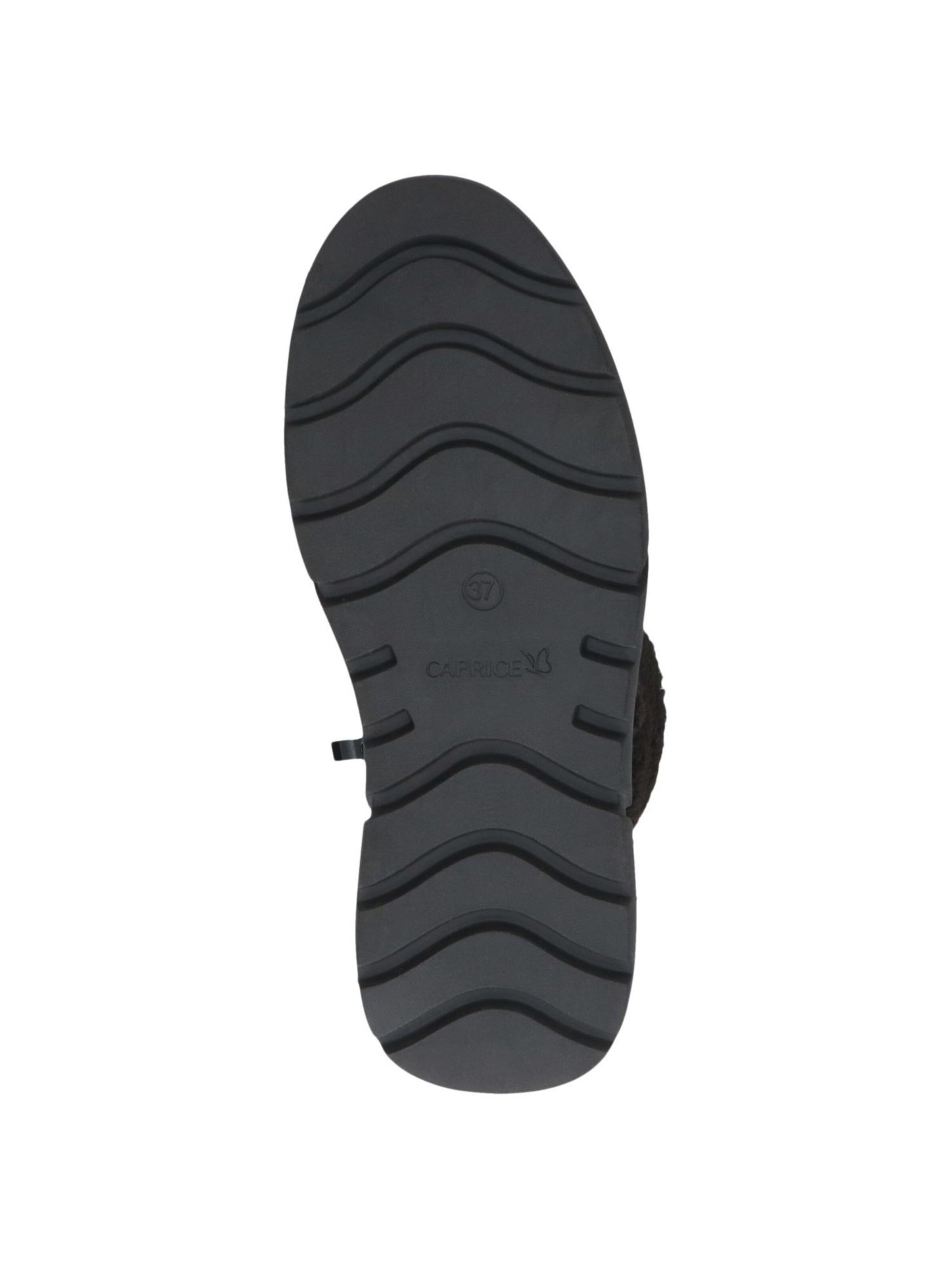 CAPRICE Schnürstiefelette in Schwarz
