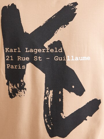 Karl Lagerfeld T-Shirt in Beige