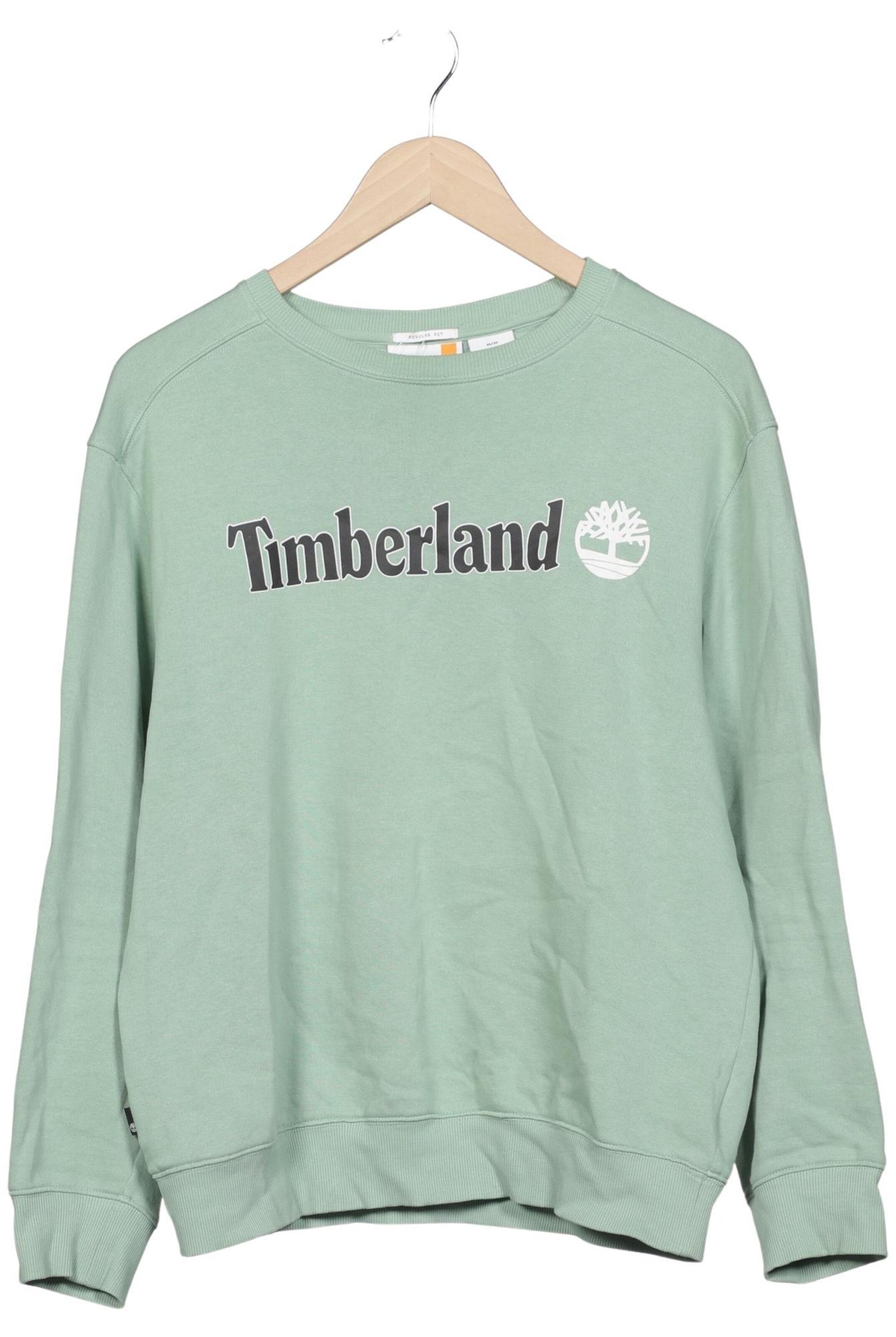 TIMBERLAND Sweater M in Grün: Vorderseite