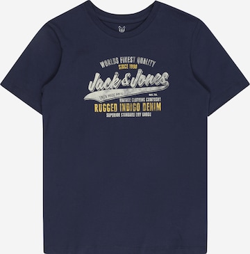 Jack & Jones Junior Koszulka w kolorze niebieski: przód