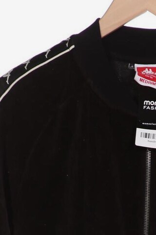 KAPPA Sweatshirt & Zip-Up Hoodie in M in Black